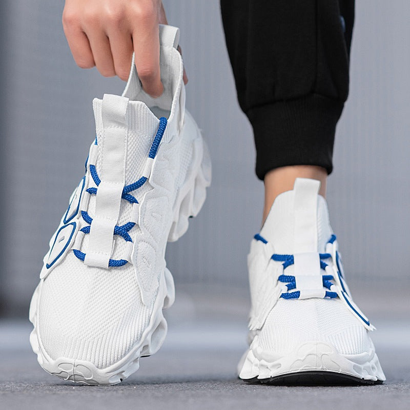 Damen Sportliche High-Performance Sneakers mit atmungsaktiver Oberflächenstruktur R&B