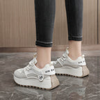 Damen Sportliche Chunky Sneakers mit dämpfender Sohle und atmungsaktivem Obermaterial R&B