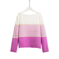 Damen Pullover mit geometrischem Strukturdesign und weitem Schnitt R&B
