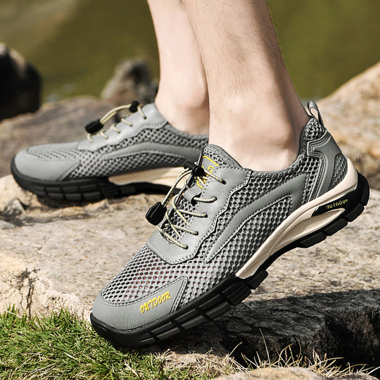 Herren Atmungsaktive Outdoor-Sneaker mit rutschfester Sohle R&B