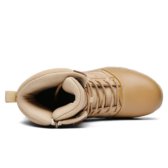 Damen High-Top Outdoor-Sicherheitsstiefel mit rutschfester Sohle und atmungsaktivem Obermaterial R&B