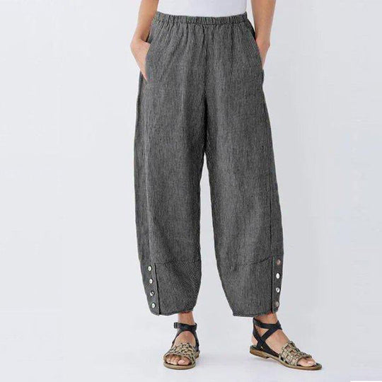 Damen lässige Hochwasserhose R&B
