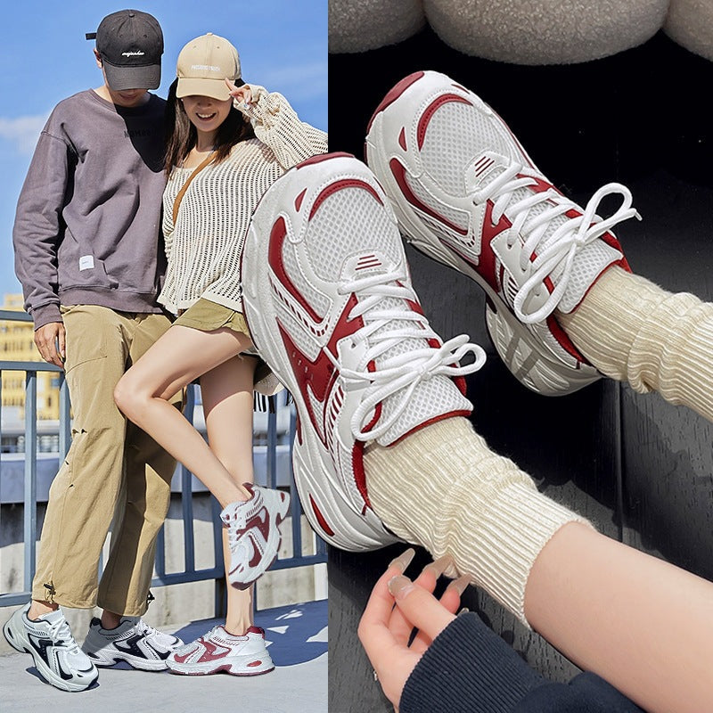 Damen Sportliche Lauf-Sneaker mit atmungsaktiver Mesh-Oberfläche R&B