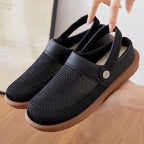 Damen Leichte und atmungsaktive Clogs mit flexiblem Tragekomfort R&B
