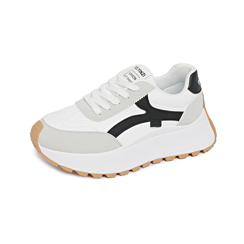 Damen Sportliche Chunky Sneaker mit dämpfender Laufsohle und modischem Design R&B