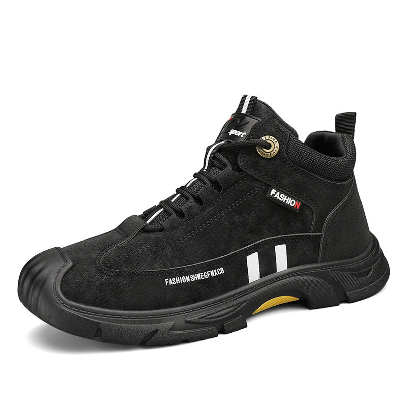 Damen Sportliche High-Top Sneakers mit rutschfester Sohle und dämpfendem Innenmaterial R&B