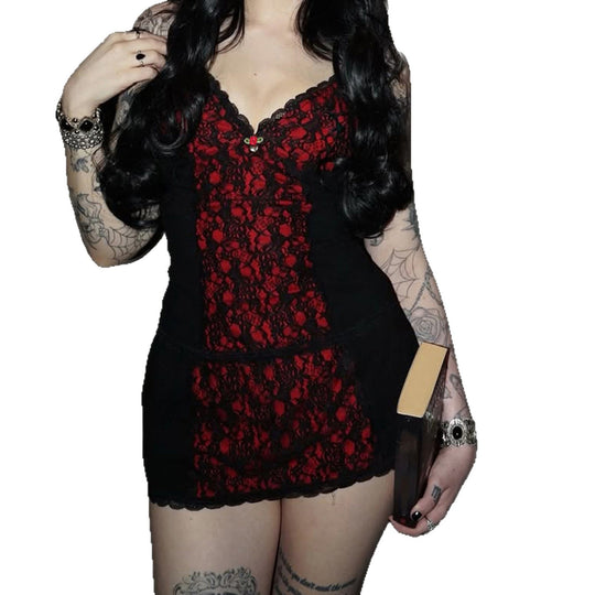 Damen Spitzen-Camisole mit elegantem Schnitt und verführerischen Details R&B