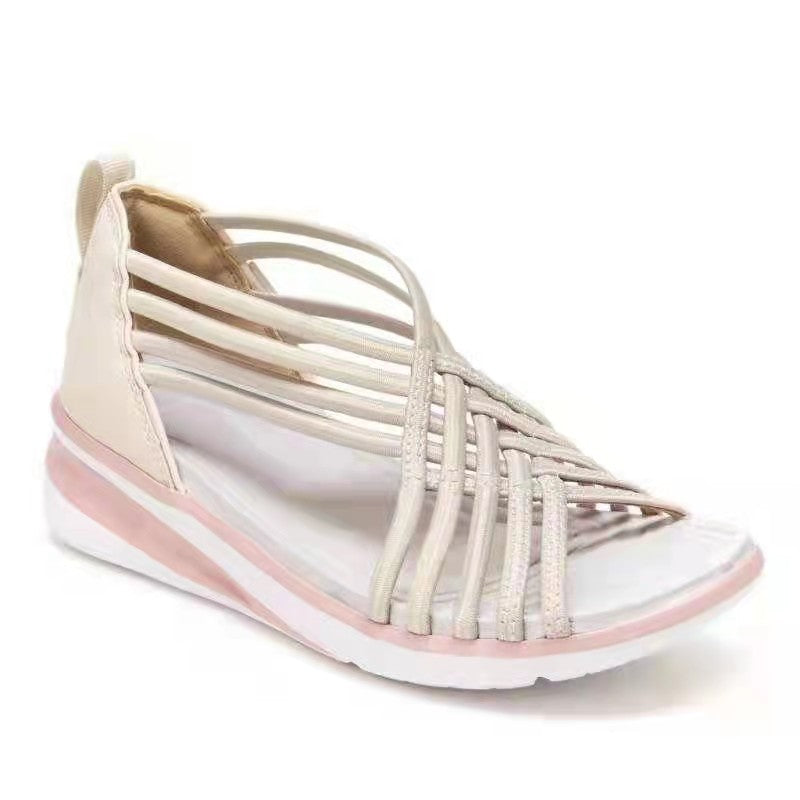 Damen Sportliche Freizeitsandalen mit atmungsaktivem Obermaterial und rutschfester Sohle R&B