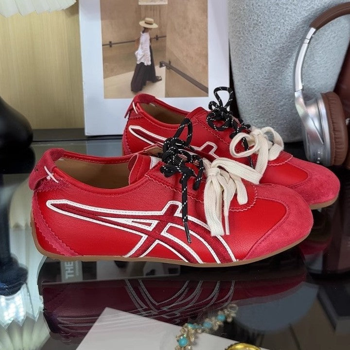 Damen Sneakers mit modischem Design und bequemem Schnürverschluss R&B