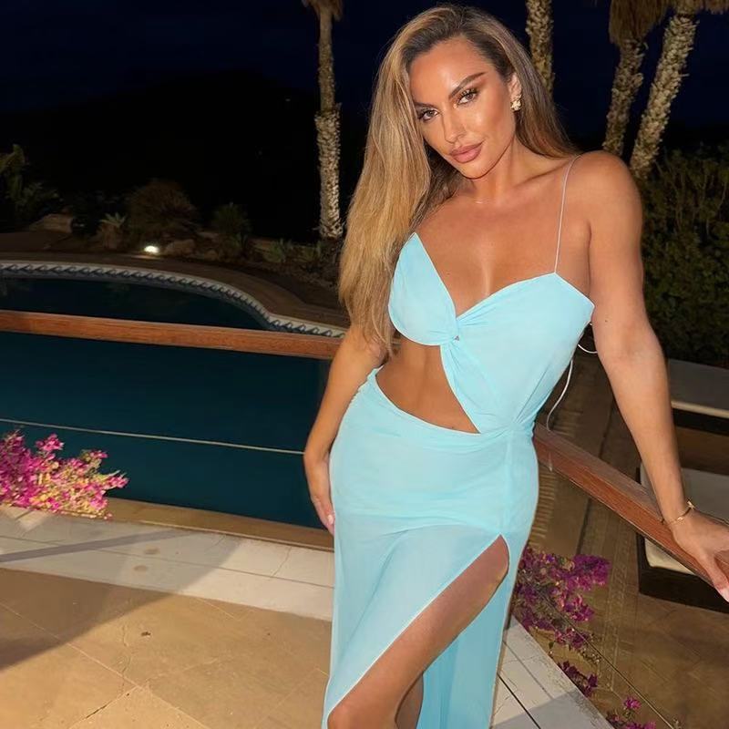 R&B | Sling Tube Top geteiltes Kleid