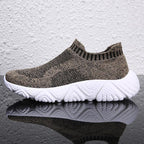 Unisex nan Schlupfschuh-Citywalker mit elastischem Maschenoberteil und skulpturierter Wellenlaufsohle R&B