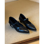 Damen Elegante und bequeme Pumps mit Riemchen