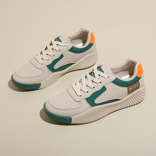 Damen Sportliche Sneakers mit rutschfestem Profil und atmungsaktiver Oberflächenstruktur R&B
