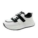 Damen modische Fitness-Sneaker mit dämpfender Sohle und atmungsaktivem Mesh-R&B