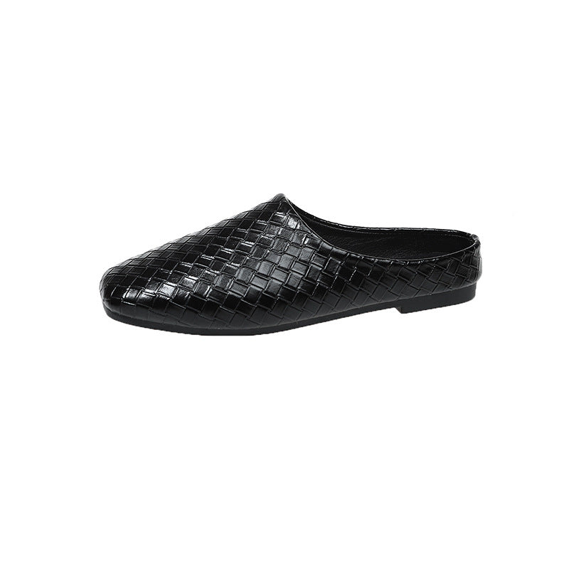 Damen Bequeme und elegante Mules mit geflochtenem Design R&B