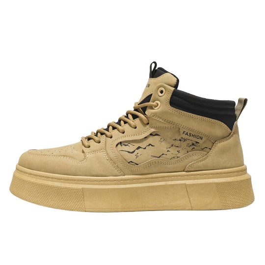 Damen Modische High-Top Sneakers mit einzigartigem Designelement R&B