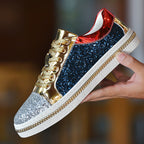 Damen Glitzernde Sneakers mit hochwertiger Sohle von R&B