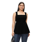 Damen Freizeitkleid mit taillierten Details und schwingendem Rock R&B