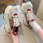 Damen Sportliche LaufSneaker mit atmungsaktivem Mesh-Obermaterial und dämpfender Sohle R&B