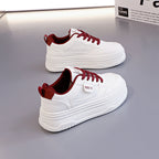 Damen modische Sneaker mit eleganter Plateausohle und atmungsaktiver Struktur R&B