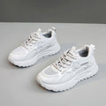 Damen Sportliche atmungsaktive Sneakers mit dämpfender Laufsohle und trendigem Design R&B
