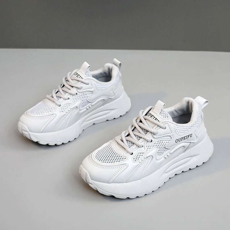 Damen Sportliche atmungsaktive Sneakers mit dämpfender Laufsohle und trendigem Design R&B