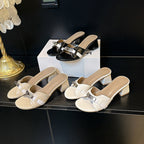 Damen Elegante Sandalen mit strukturiertem Obermaterial und modischem Blockabsatz R&B