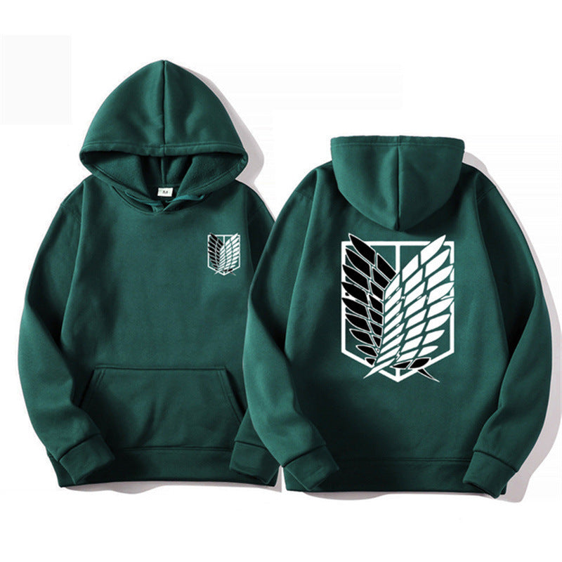 Damen Kapuzenpullover mit klassischem Anime-Motiv R&B