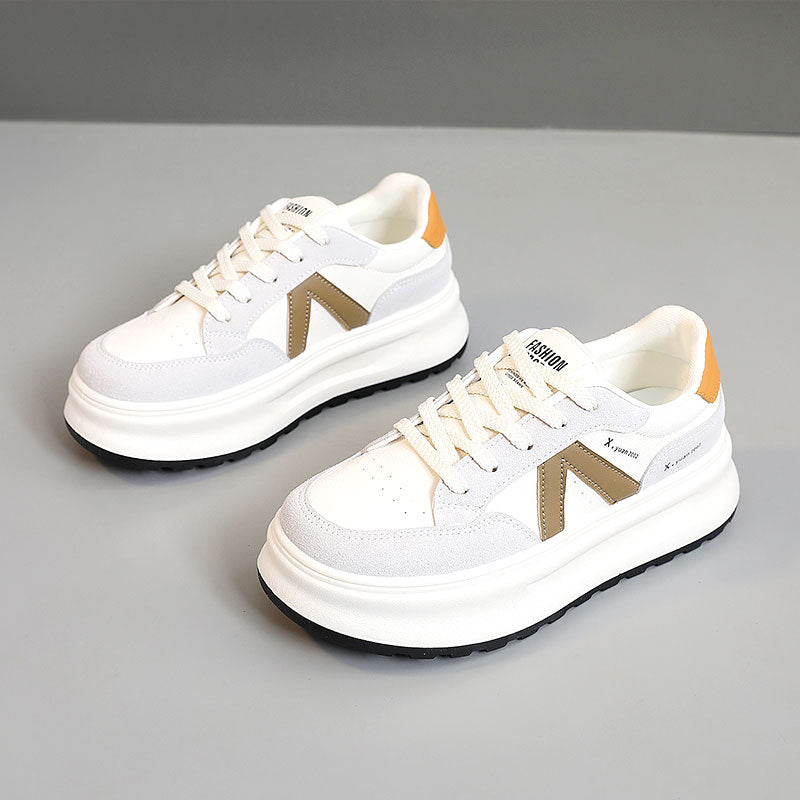 Damen sportive Sneaker mit dämpfendem Sohlenprofil und stylischem Dekorelement R&B