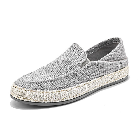 Damen bequeme Espadrilles mit elastischen Einsätzen und flexibler Sohle R&B