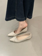 Damen Elegante Ballerinas mit zartem Schleifen-Detail und bequemer Passform R&B