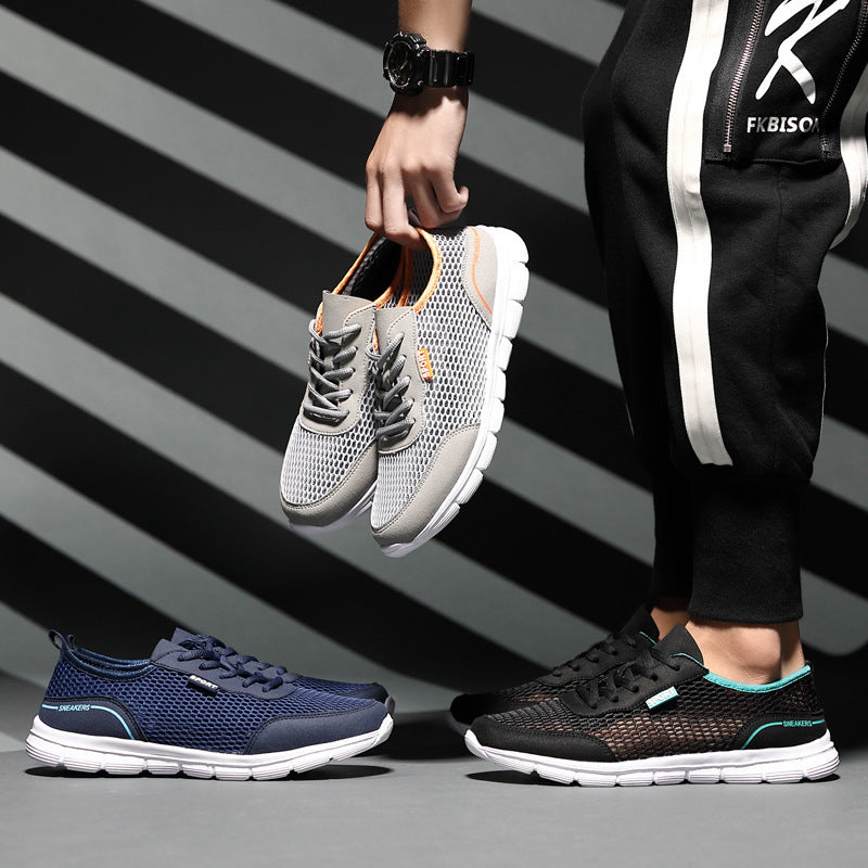 Damen Sportliche Mesh-Sneakers mit atmungsaktivem Design R&B