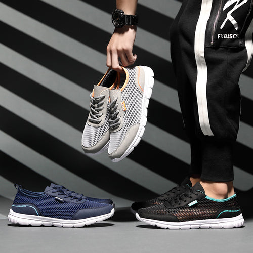 Damen Sportliche Mesh-Sneakers mit atmungsaktivem Design R&B