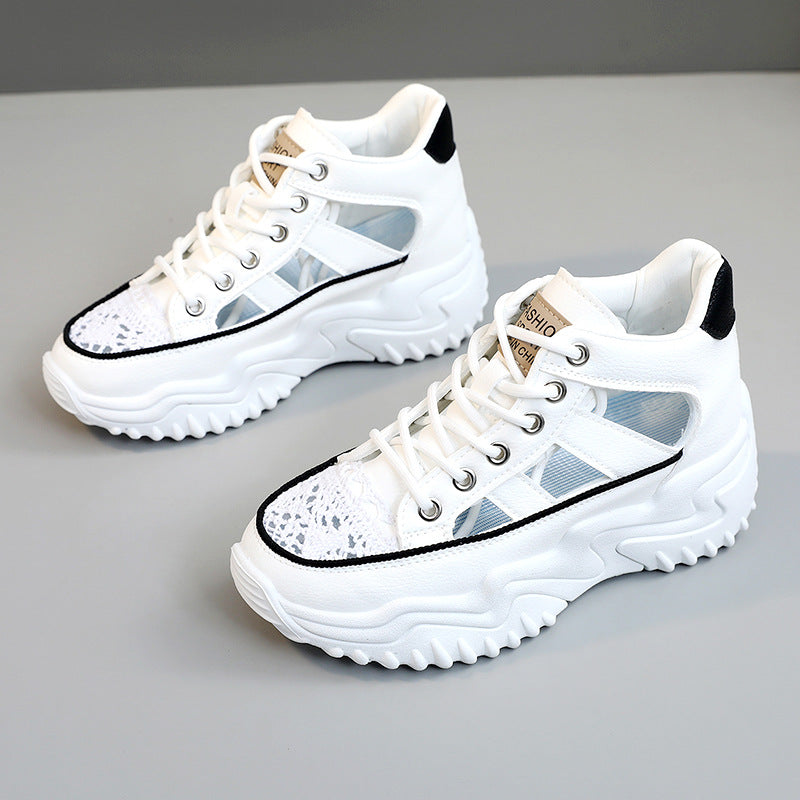 Damen modische Sneakers mit strukturiertem Obermaterial und hohem Tragekomfort R&B