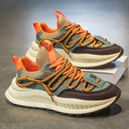 Damen Sportliche Chunky-Sneaker mit atmungsaktivem Design und rutschfester Sohle R&B