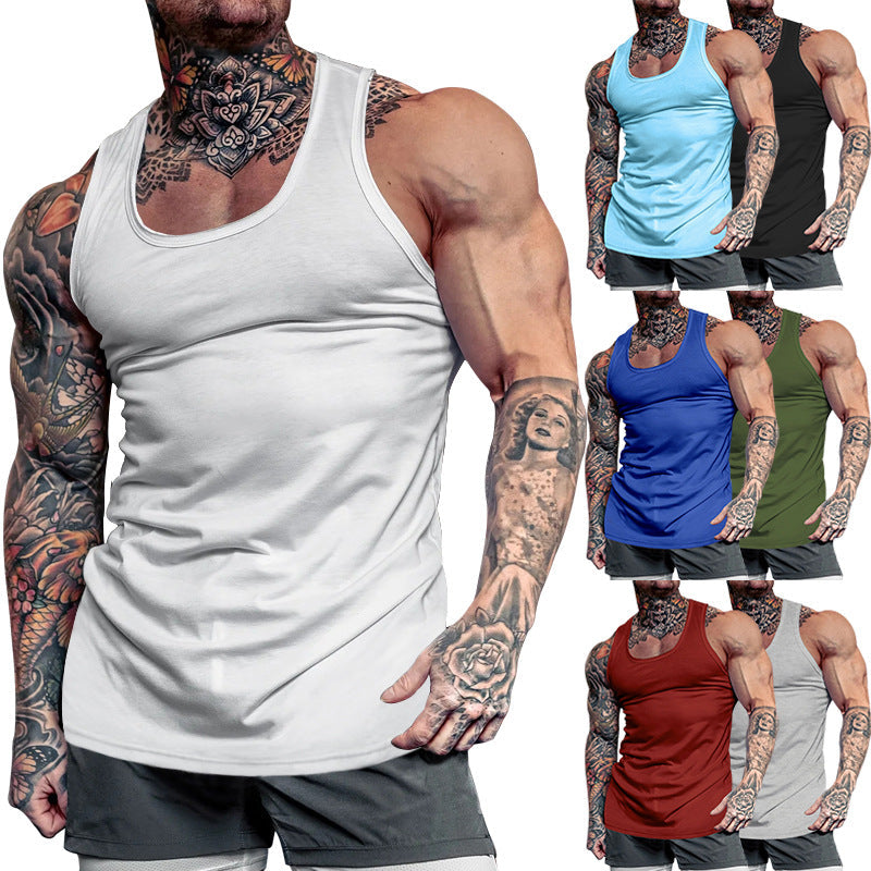 Herren Fitness Tanktop R&B