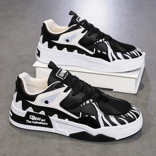 Damen Sportliche Sneakers im modernen Design mit robustem Obermaterial und dämpfender Sohle R&B