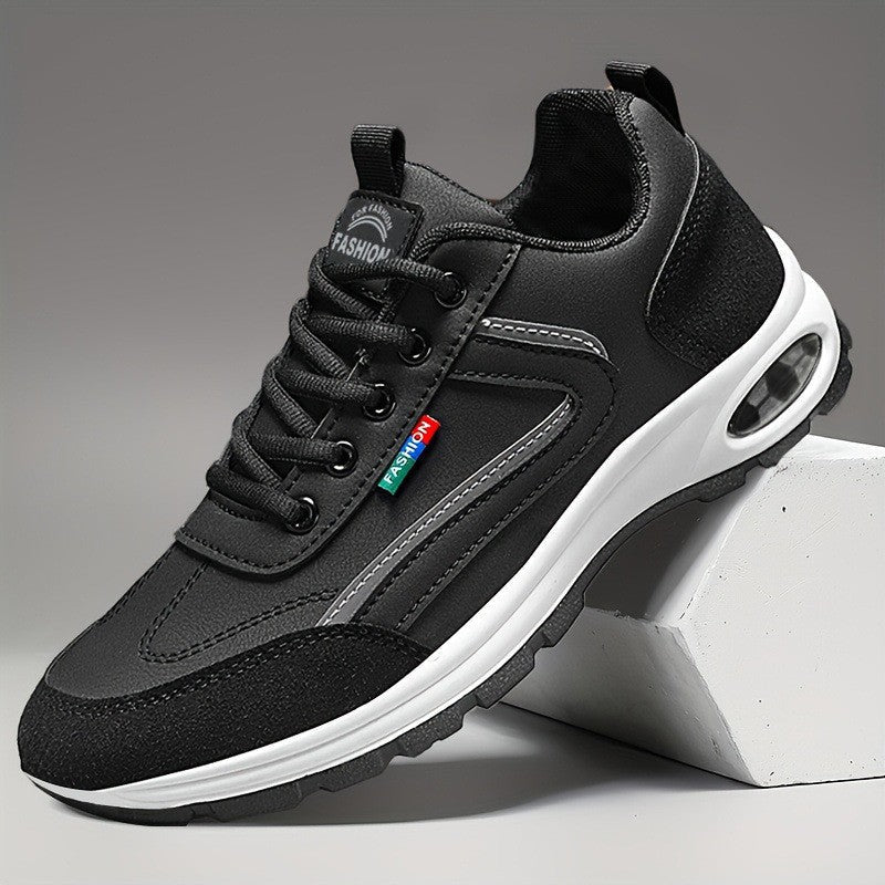 Damen Sportliche Sneakers mit stoßdämpfender Sohle und elastischen Schnürsenkeln R&B