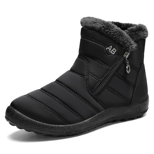 Damen Isolierte Winterstiefel mit rutschfester Sohle und praktischem Reißverschluss R&B