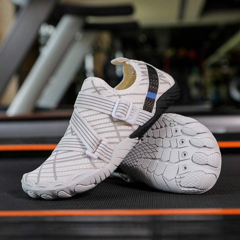 Damen Multifunktionale Aqua-Schuhe mit rutschfester Sohle und elastischem Schnellschnürsystem