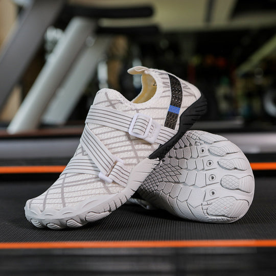 Damen Multifunktionale Aqua-Schuhe mit rutschfester Sohle und elastischem Schnellschnürsystem R&B