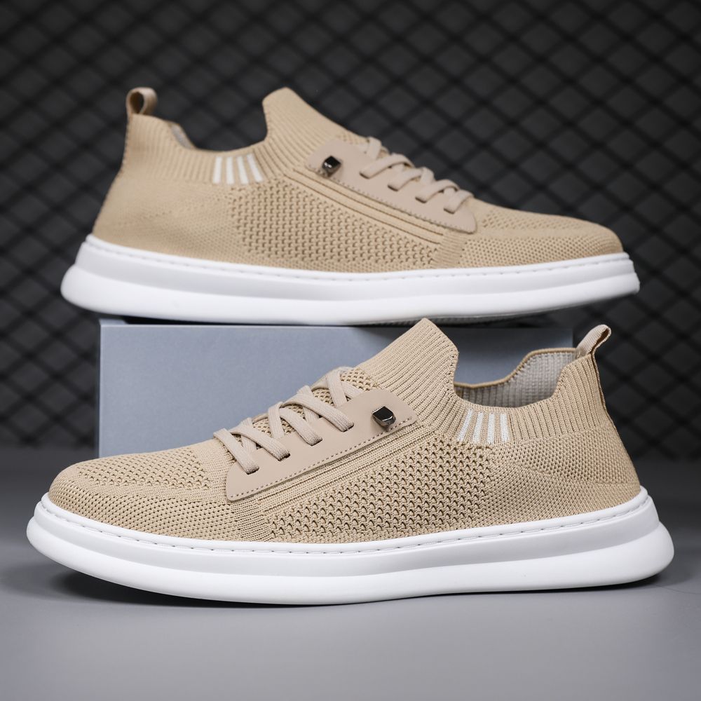 Damen Atmungsaktive Sneakers mit elastischem Kragen und rutschfester Sohle R&B