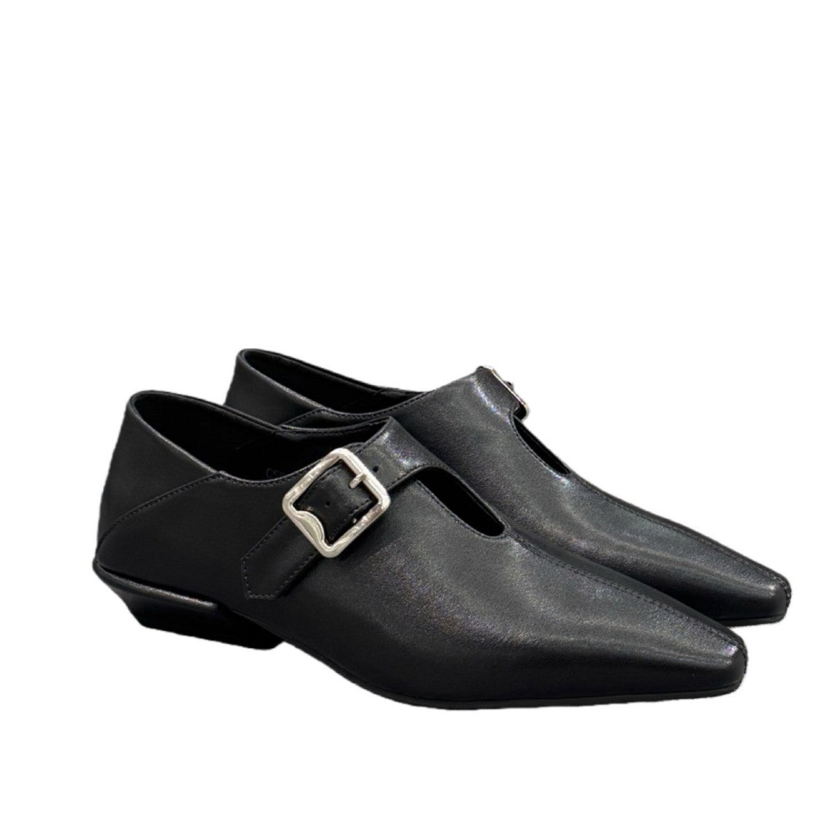 Damen elegante Slipper mit modischer Schnalle R&B