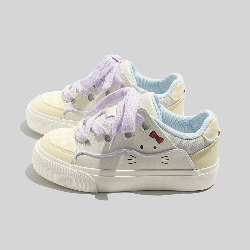 Damen Sneakers mit verspieltem Tiermotiv und bequemer Dämpfung