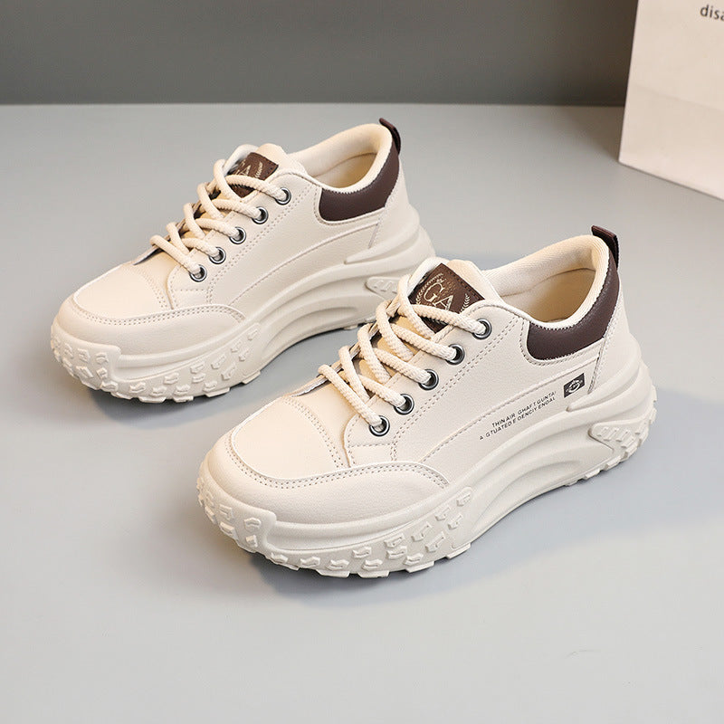 Damen modische Chunky Sneakers mit gepolsterter Sohle und stoßdämpfendem Design R&B