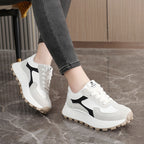 Damen Sportliche Sneaker mit dämpfendem Sohlenprofil und atmungsaktiver Oberflächenstruktur R&B