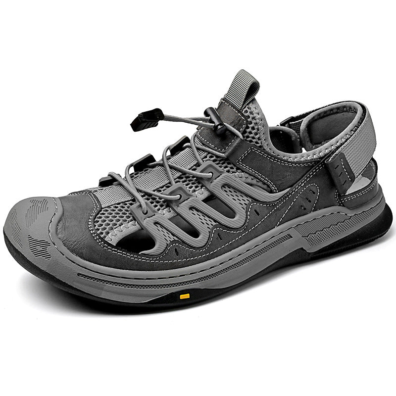 Herren Sportliche Wassersandalen mit rutschfester Sohle und schnellschnürbarem System R&B