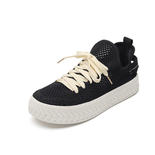 Damen Sportliche und atmungsaktive Sneaker mit flexiblem Sohlenprofil R&B
