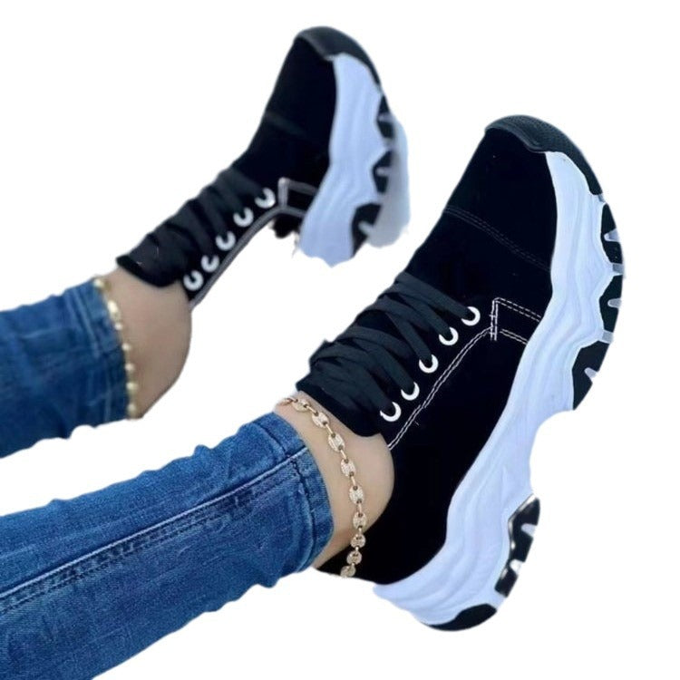 Damen Sportliche Lauf-Sneaker mit dämpfender Sohle und bequemem Obermaterial R&B