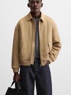 Herren lässige Steppjacke mit attraktivem Schnitt und praktischen Taschen Hedi-Mode